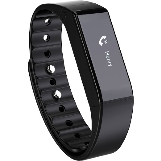 Fitness Tracker,elecguru Wireless Vidonn X6s Bluetooth 4.0 Ip65 Smart Wristband with Sleep Monitor, Sports & Sleep Tracking, Caller Id, Message Display