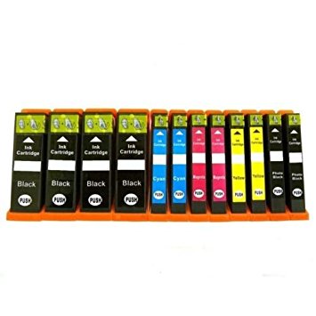 12 Pack - Remanufactured Ink Cartridges for Epson #273XL T273XL 273 T273XL020 T273XL120 T273XL220 T273XL320 T273XL420 Inkjet Cartridge Compatible With Epson Expression Premium XP-520 Small-in-One Expression Premium XP-600 Small-in-One Expression Premium XP-610 Small-in-One Expression Premium XP-620 Small-in-One Expression Premium XP-800 Small-in-One XP-810 Small-in-One XP-820 Small-in-One (4 Black, 2 Photo Black, 2 Cyan, 2 Magenta, 2 Yellow) Ink & Toner 4 You ®