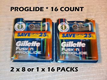 Gillette Fusion Proglide Razor Blades-16 Cartridges