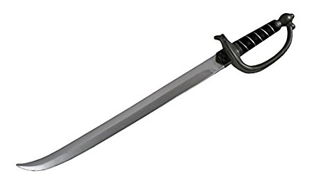 Hero's Edge G-BL005 Foam Pirate Sword, 30"
