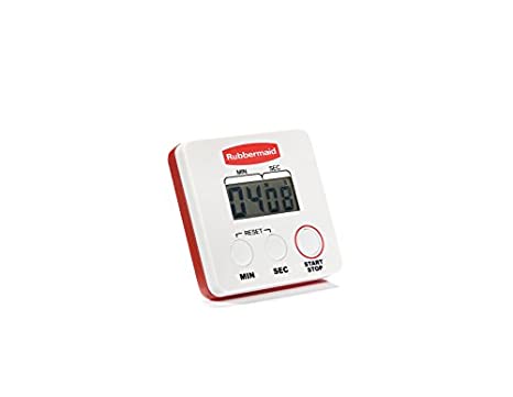 Rubbermaid Commercial Products FGR442188 Digital Kitchen Timer, Regular