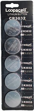 Loopacell CR3032 CR 3032 Lithium 3V 5 Batteries