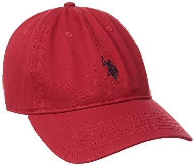 U.S. Polo Assn. Men's Small Solid Horse Adjustable Cap