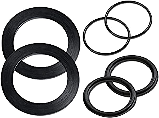 Intex 25006 Large Replacement Strainer and Rubber Washer with O- Ring Pack Replacement Parts, Perfect for 18 Inch and Larger Pool Strainers