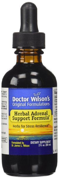 Dr Wilson's Original Formulations Herbal Adrenal Support Supplements, 2 Ounce