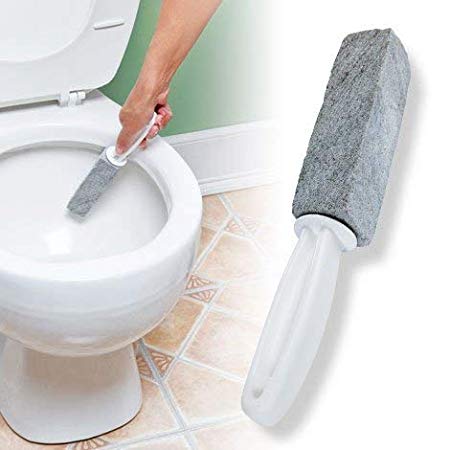 GREENANTS Pumie Toilet Bowl Ring Remover Pumice Stone Scouring Stick, Pack of 2