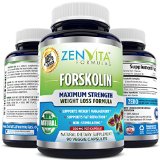 1 Best Pure Forskolin with 40 Standardized Extract 300 mg 90 Capsules MAX Strength Belly Fat Buster Coleus Forskohlii Root Extract Natural Weight Loss Supplement Appetite Suppressant Carb Blocker and Fat Burner 100 Money Back Guarantee No Risk - Lose Weight or Your Money Back by ZenVita Formulas