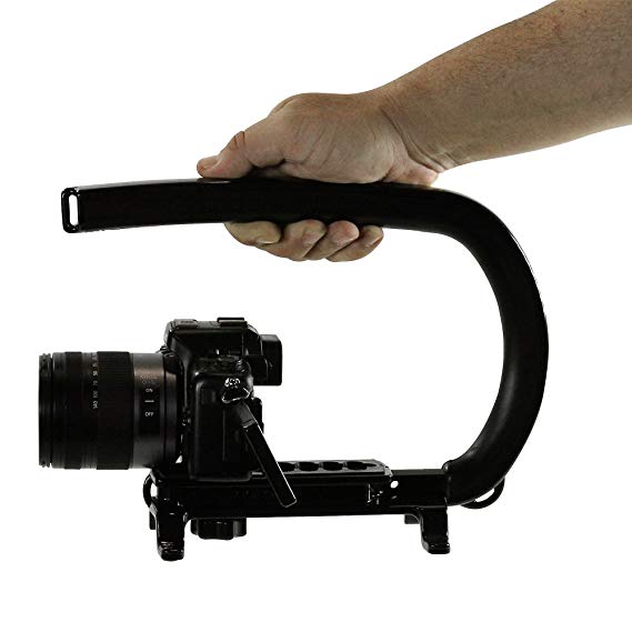 Original Cam Caddie Scorpion Video Camera Stabilizer Handle for Nikon, Canon, JVC, Toshiba, Sony, Olympus, Pentax, Apple iPhone, GoPro Hero 4, Hero 3 , Hero 3 and More - Black (0CC-0100-00)