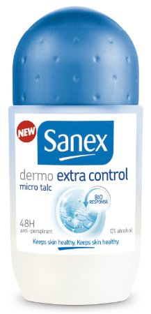 Sanex 50ml Dermo Extra Control Roll On Deodorant