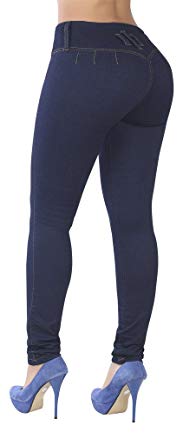 Curvify 765 Premium Women's Enhanced Butt Liftting Skinny Jeans
