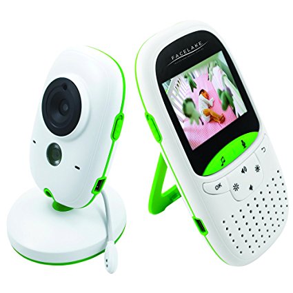 Facelake FL602 Video Baby Monitor with Night vision, Two Way Talk