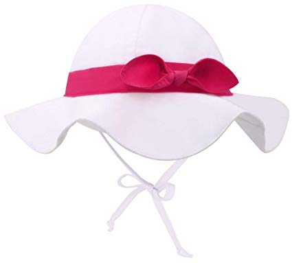 ThunderCloud Kid's 50  SPF UV Protective Wide Brim Bucket Baby Sun Hat