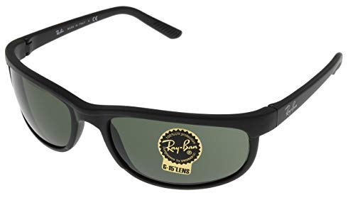Ray Ban Predator Sunglasses Mens 100% UV Protection Black Rectangular RB2027 W1847