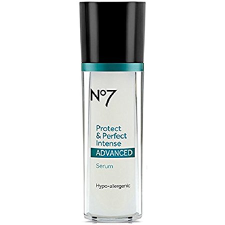 Boots No7 Protect & Perfect Intense Advanced Anti Ageing Serum Bottle - 30ml