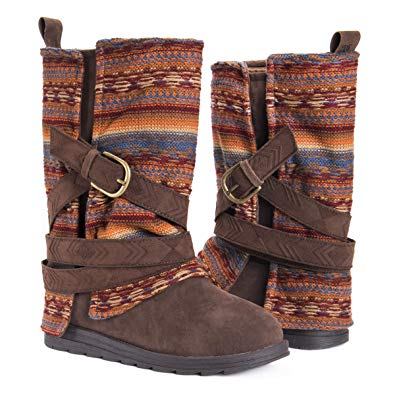 Muk Luks Women's Nikki Belt Wrapped Boot