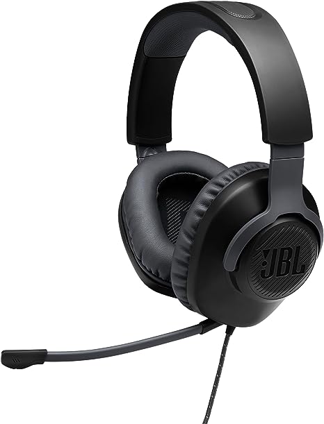 JBL Quantum 100 Wired Gaming Headset Black