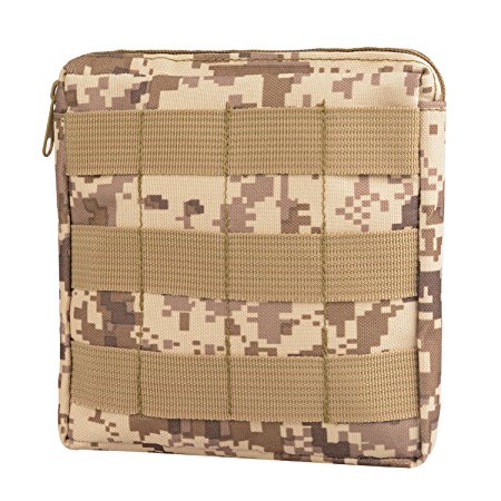 MOLLE Pouches - Compact Water-resistant Multi-purpose Tactical EDC Utility Gadget Gear Hanging waist Bags