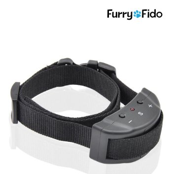 Anti-Bark Dog Training Collar - Training Collar with 7 Adjustable Sensitivity Controls and Manual for Small and Large Dogs
