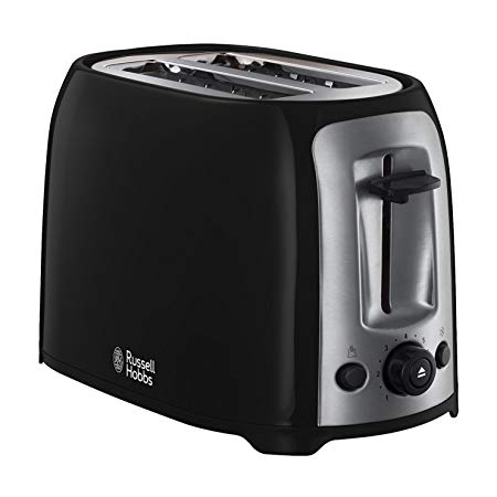 Russell Hobbs 23862 Darwin 2-Slice Toaster, Black