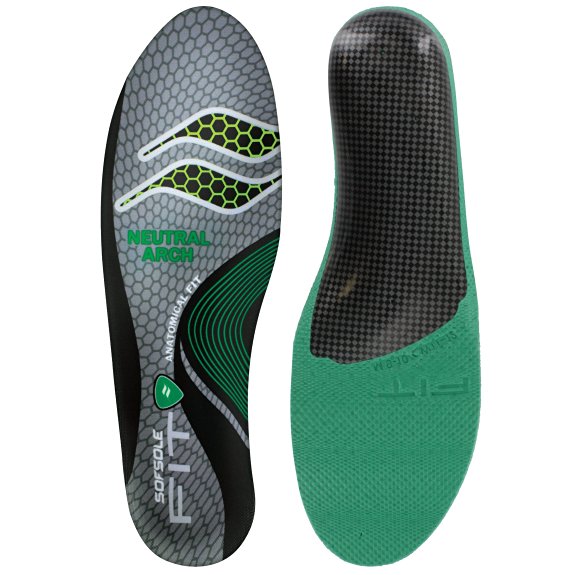 Sof Sole Fit Performance Insole for High, Medium or Low Arches