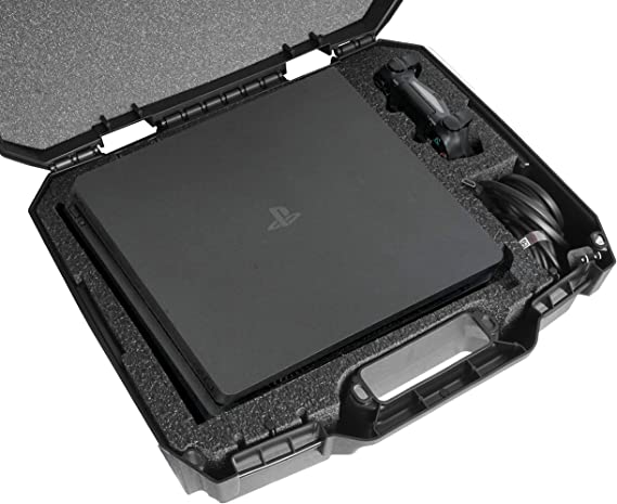 Case Club Playstation 4 / PS4 Slim Pre-Cut Carry Case