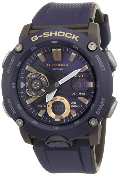 Casio G-Shock Analog-Digital Blue Dial Men's Watch-GA-2000-2ADR (G951)