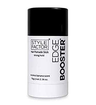 Style Factor Edge Booster Hair Pomade Stick Strong Hold 2.36 oz (COCONUT BANANA)
