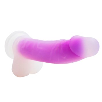 Liquid Silicone Dildo,Tracy's Dog 8 Inch Realistic Male Penis Woman Masturbation Sex Toy Double Color