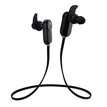 Long Run Technologies Sports Wireless Stereo Bluetooth 4.0 Headphones with Microphone and Rechargeable Li-ion Battery