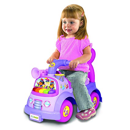 Fisher-Price Little People Music Parade Ride On, Purple