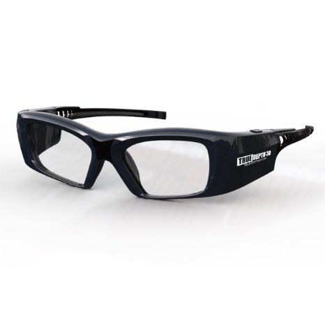 True Depth 3D NEW Firestorm XL Premium Quality DLP-LINK Rechargeable 3D Glasses with SteadySync (TM) Technology (1 Pair)