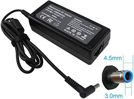 Domallk 19.5V 2.31A AC Adapter Laptop Charger for HP Notebook 15 Charger 15-af131dx 15-af013cl 15-ay009dx 15-ay013nr 15t-ab000 17-g121wm 740015-004 741553-850 740015-002 741727-001- 12 Month Warranty