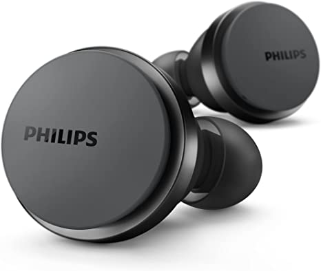 Philips T8506 True Wireless Headphones with Noise Canceling Pro (ANC), Wind Noise Reduction & Bluetooth Multipoint Connectivity, Black