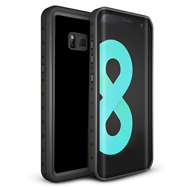 Galaxy S8 Waterproof Case, TRONOE [New Version] Underwater Waterproof Shockproof Dirtproof Full Sealed Case Cover for Samsung Galaxy S8