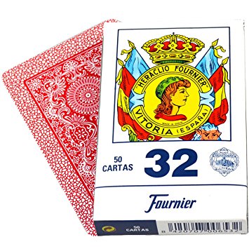 Deck of 50 Fournier Spanish Playing Cards Catalan Face #32 - Baraja Española Catalana