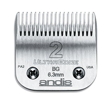 Andis 6.3 mm Ultraedge Blade, Carbon, Size 2 (64078)