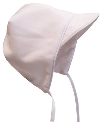 N'Ice Caps Baby Boy Reversible and Solid Cotton Twill Helmet Bonnet