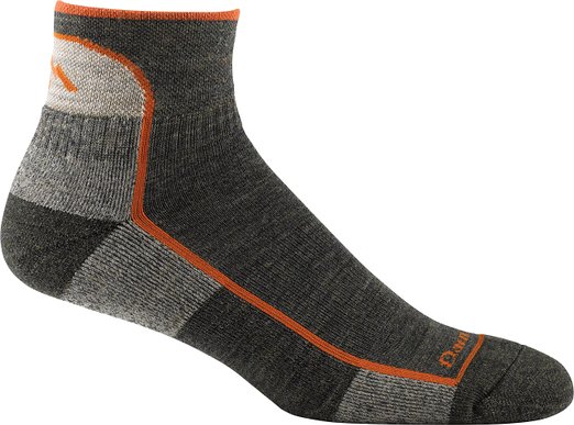 Men's 1/4 Merino Wool Cushion Hiking Socks - 6 Pack Deal (Style 1905)