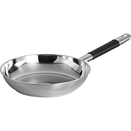 Tramontina 10" Open Saute Pan, Material: Stainless Steel