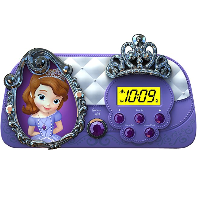 Sofia the First Night Glow Character Alarm Clock (SF-346)