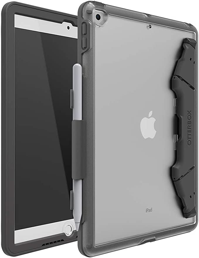 OTTERBOX Unlimited Series Case for iPad 7th, 8th & 9th Gen (10.2" Display - 2019, 2020 & 2021 Version) - Non-Retail/Ships in Polybag - Clear/Slate