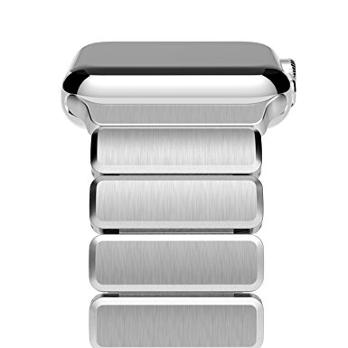 Apple Watch Band, Oittm Stainless Steel Metal Replacement Strap Classic Apple 42mm Wrist Band