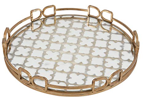 A&B Home Retro Serving Tray, 16 by 2-Inch