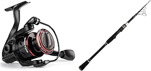 KastKing Blackhawk II Telescopic Fishing Rods & KastKing Brutus Spinning Reel