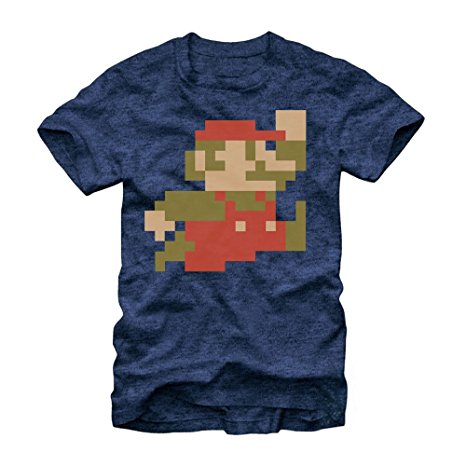 Nintendo Super Mario Bros 8-Bit Pixel Sprite T-Shirt