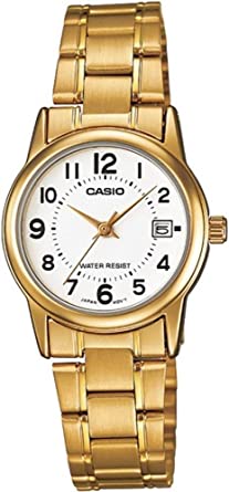 Casio Women's LTPV002G-7B Gold Stainless-Steel Quartz Watch