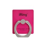 iRing Universal Masstige Ring GripStand Holder for any Smart Device - Magenta