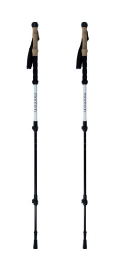 Hiking / Walking / Trekking Poles - Ultra Strong (ONE YEAR WARRANTY) - One Pair (2 Poles) Crafted By Montem