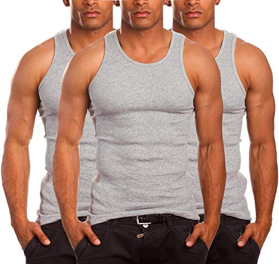 ToBeInStyle Men's A-Shirt Tank Top Muscle Shirt