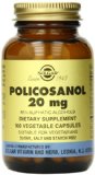 Solgar Policosanol Vegetable Capsules 20 mg 100 Count